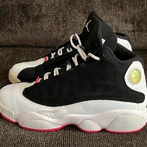 Air Jordan Retro 13 GG “Hyper Pink” Girl Shoes Size 3Y